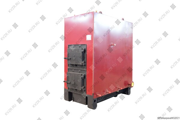 Водогрейный котел КВД-0.4 МВт на дровах