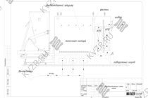 Аэродинамическая схема котла КВм-1,25 с ТШПМ