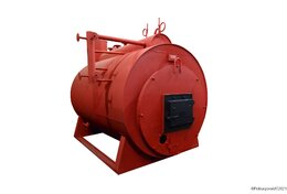 Парогенератор 500 кг на твердом топливе