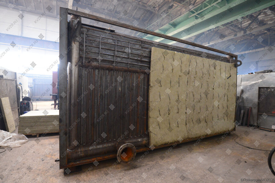 Устройство газового котла водогрейного