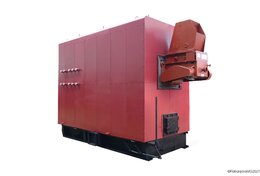 Котел 4000 кВт твердотопливный с ТШПМ