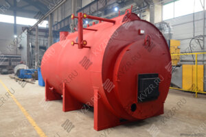 Жаротрубный котел паровой